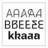 typeface ABK Stuttgart